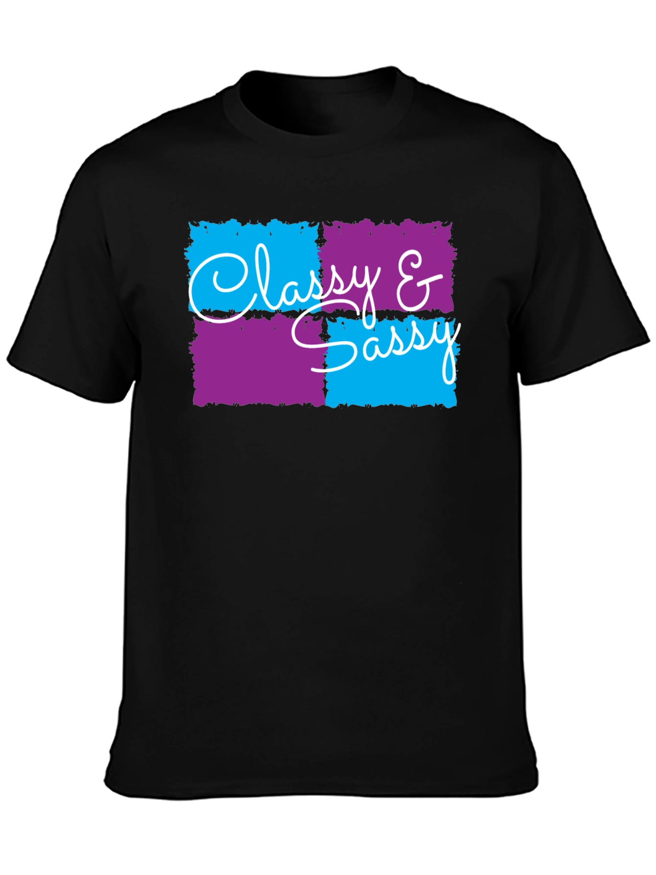 Classy & Sassy Graphic T-Shirt - Trendy Design