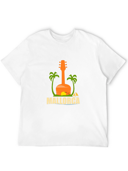 Mallorca Guitar Graphic T-Shirt