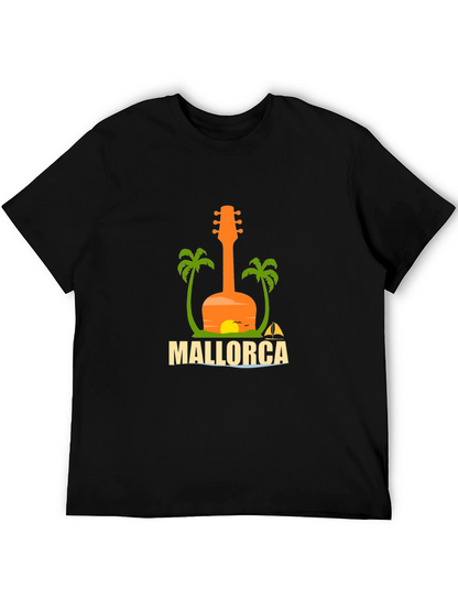 Mallorca Guitar Graphic T-Shirt