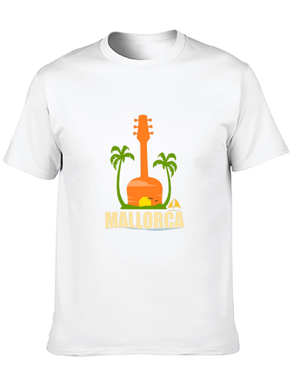 Mallorca Guitar Graphic T-Shirt