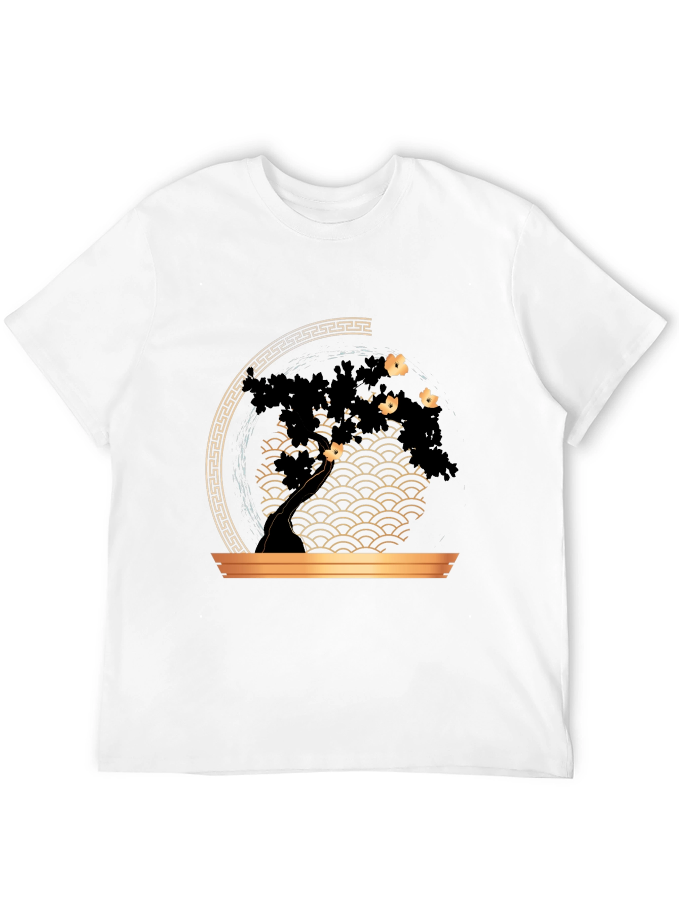 Bonsai Tree Graphic Print T-Shirt
