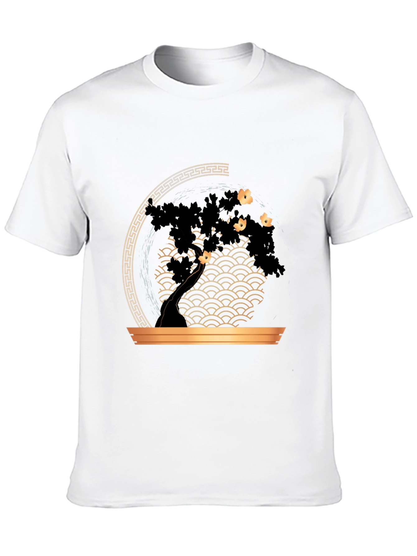 Bonsai Tree Graphic Print T-Shirt