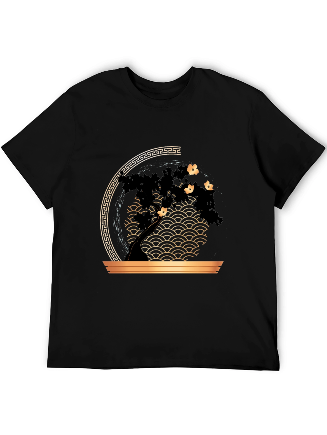 Bonsai Tree Graphic Print T-Shirt