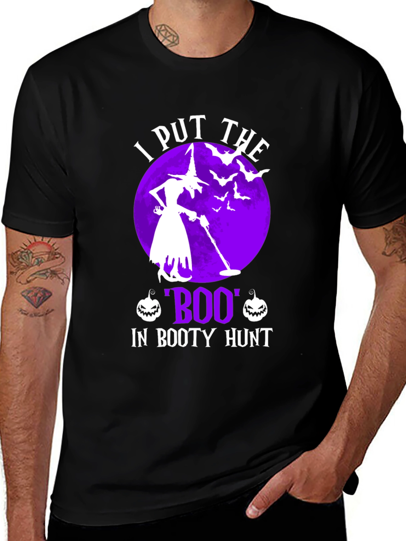 Halloween Witch Booty Hunt T-Shirt