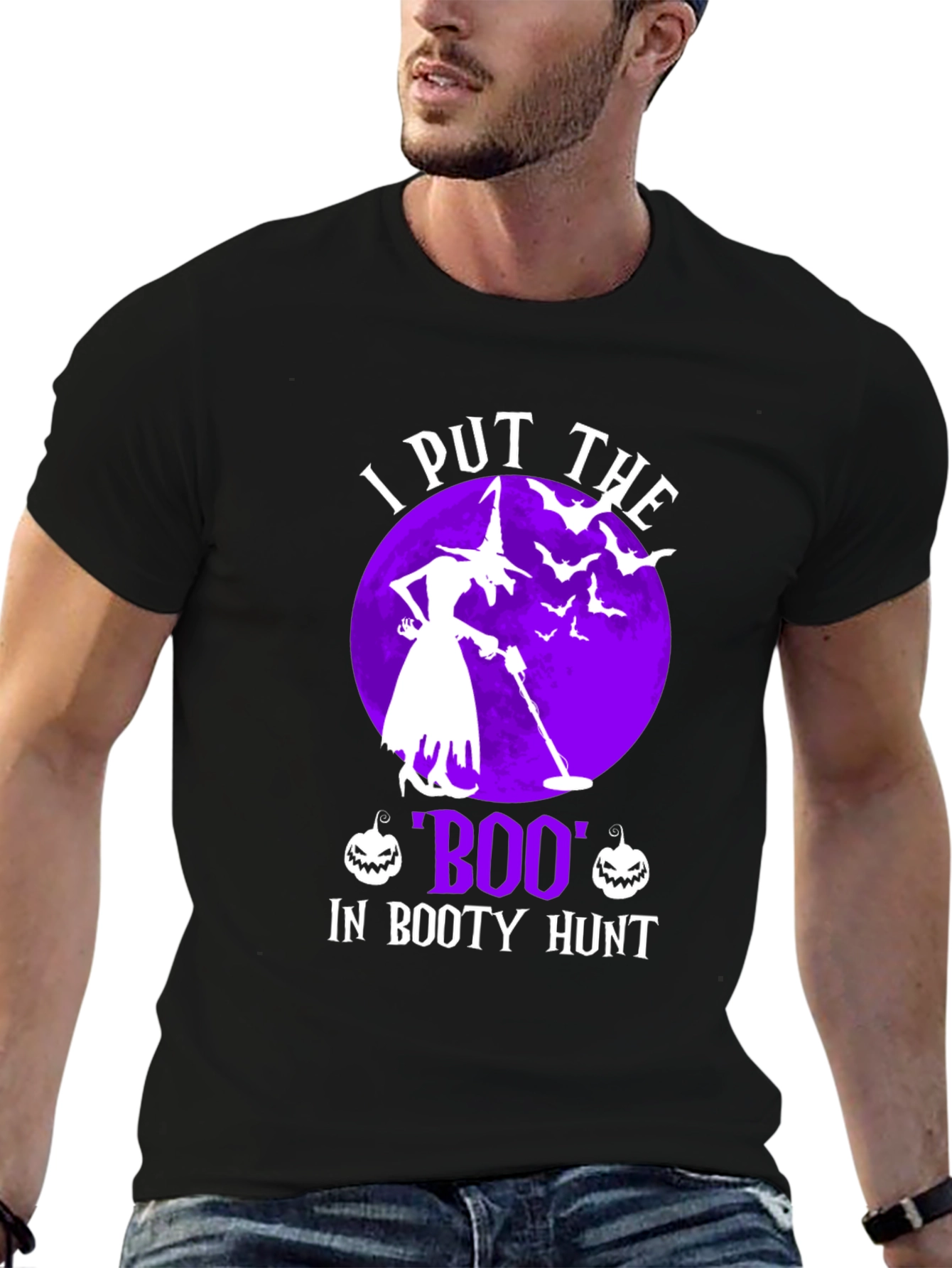Halloween Witch Booty Hunt T-Shirt