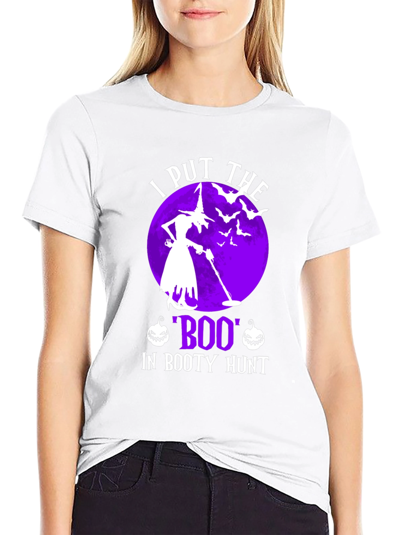 Halloween Witch Booty Hunt T-Shirt