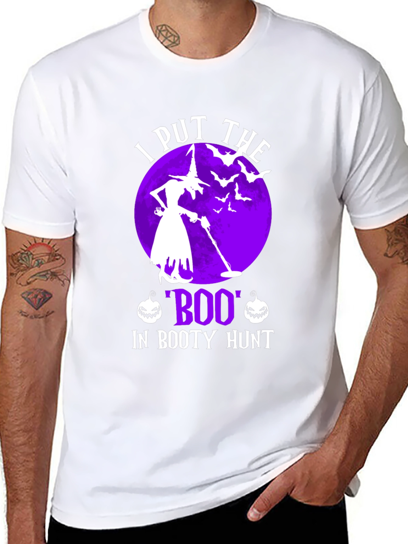 Halloween Witch Booty Hunt T-Shirt