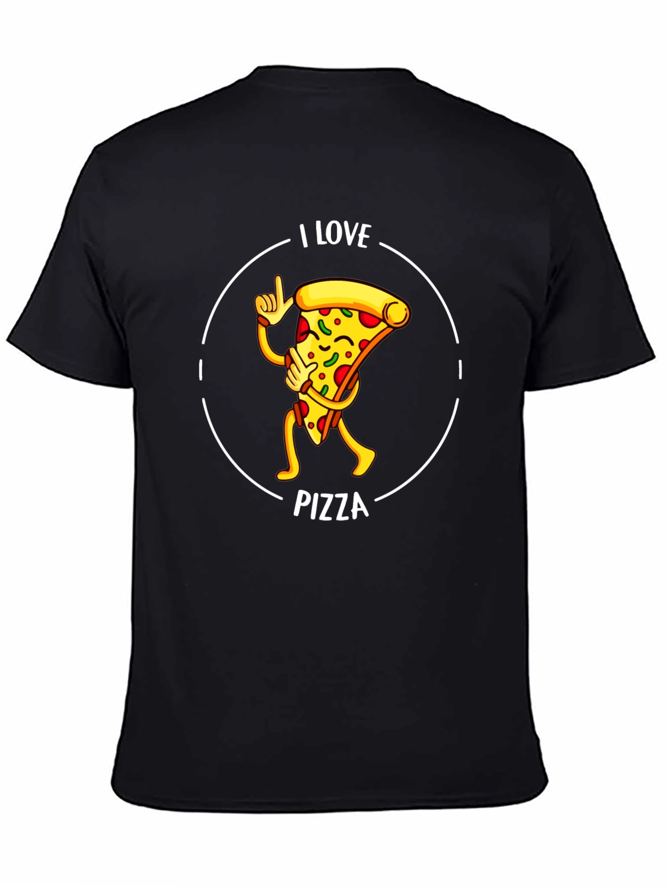 I Love Pizza Graphic T-Shirt