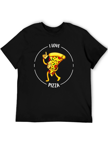 I Love Pizza Graphic T-Shirt