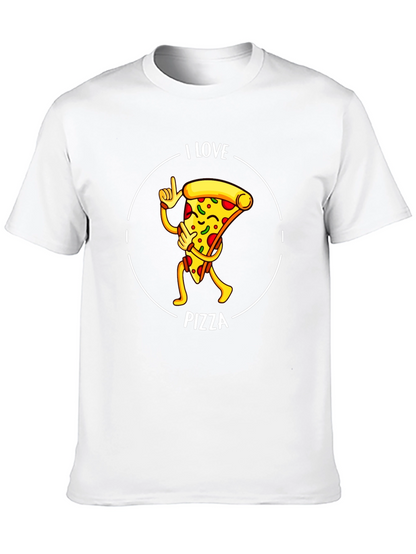 I Love Pizza Graphic T-Shirt