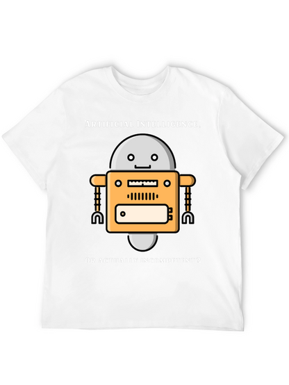 AI Robot Humor T-Shirt - Incompetent?