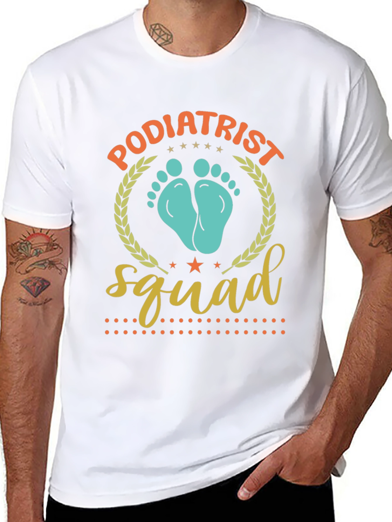 Podiatrist Squad Graphic Tee
