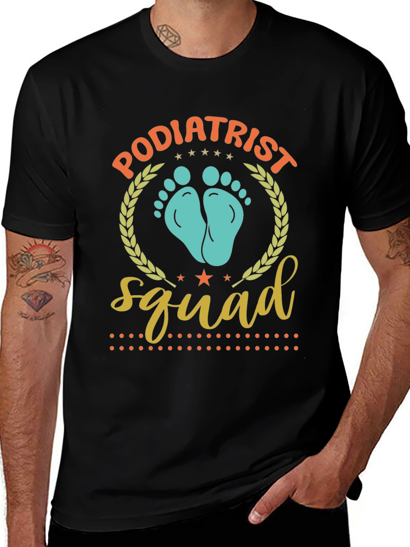 Podiatrist Squad Graphic Tee