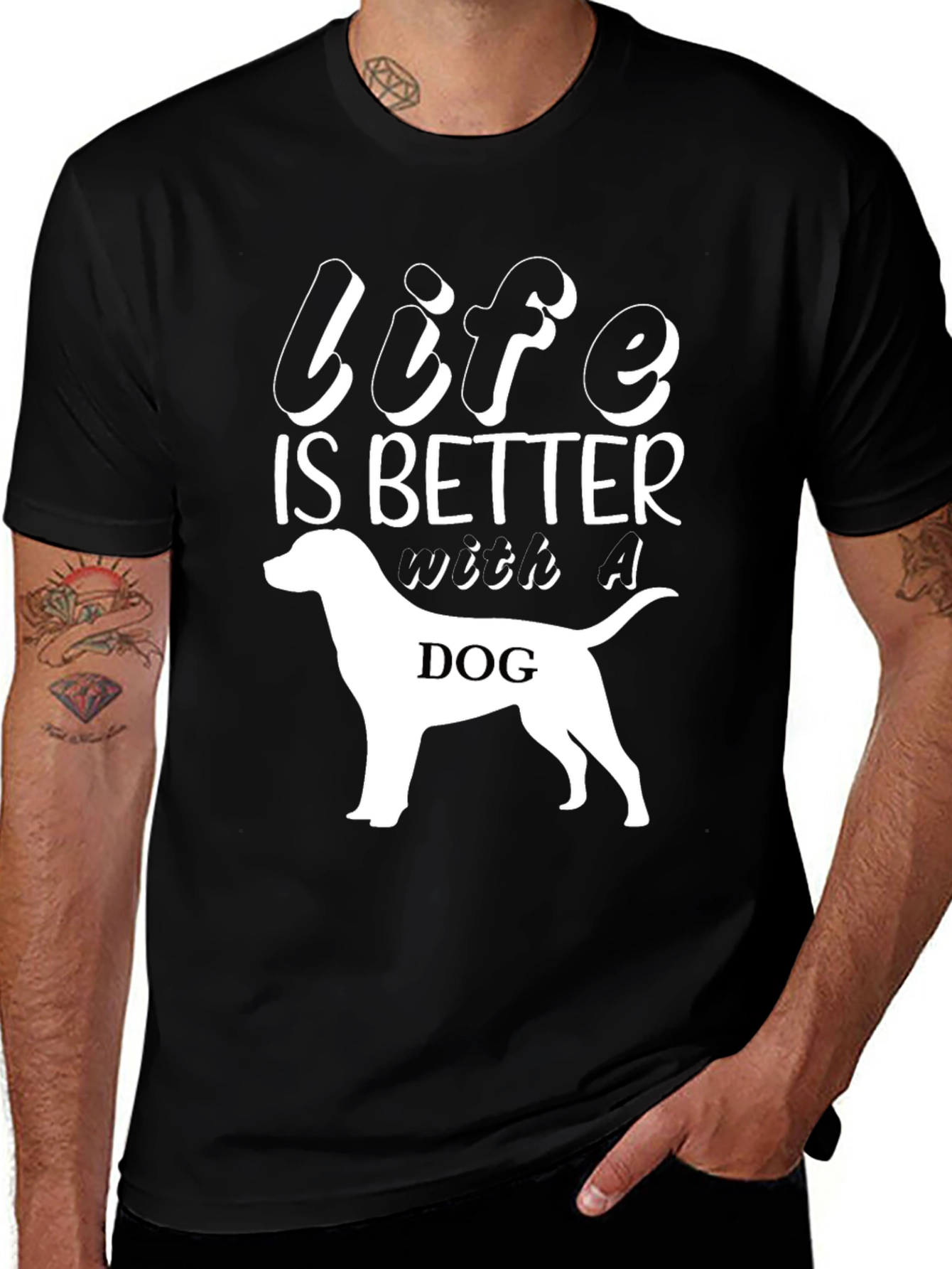 Life Is Better With A Dog T-Shirt
