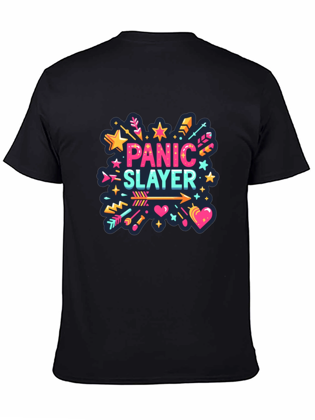 Panic Slayer Graphic Tee - Stylish Comfort