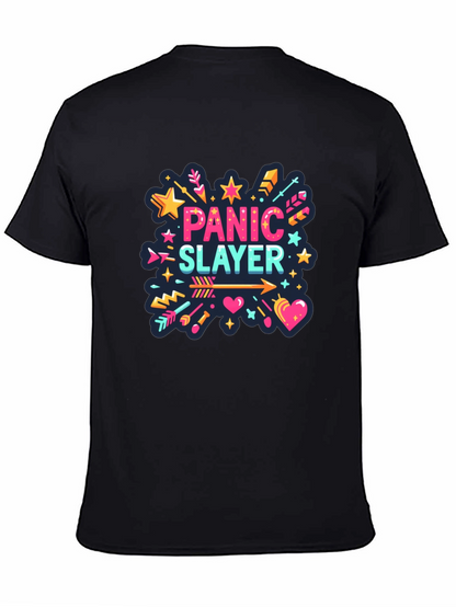 Panic Slayer Graphic Tee - Stylish Comfort