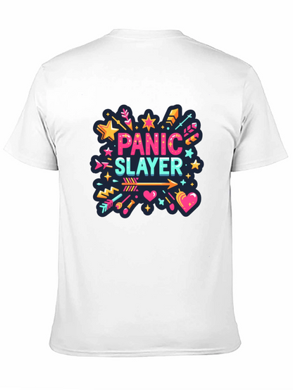 Panic Slayer Graphic Tee - Stylish Comfort