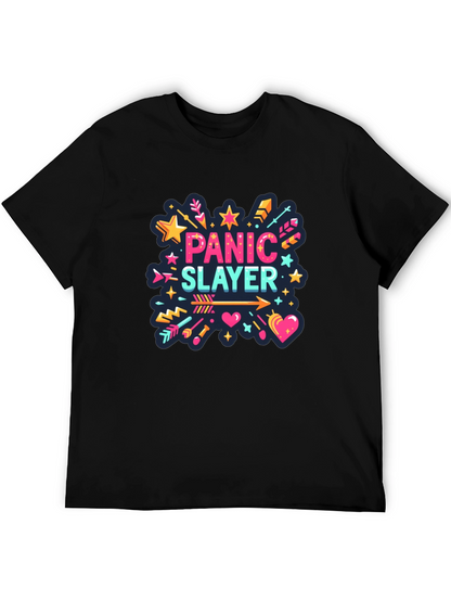Panic Slayer Graphic Tee - Stylish Comfort