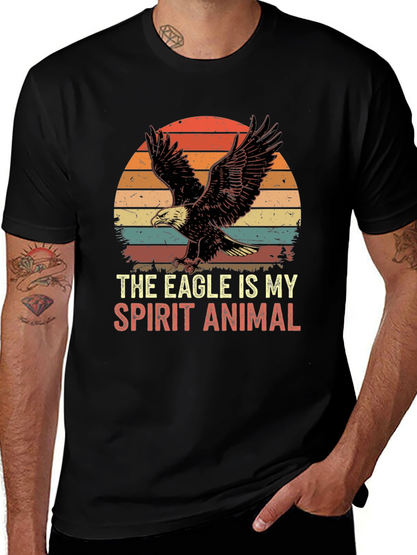Eagle Spirit Animal Graphic T-Shirt
