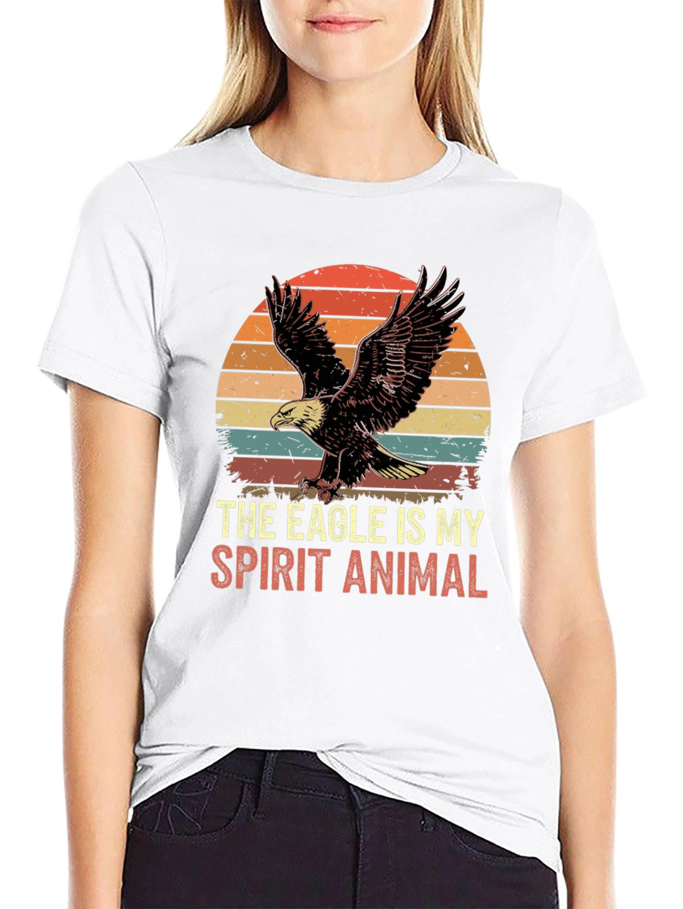 Eagle Spirit Animal Graphic T-Shirt