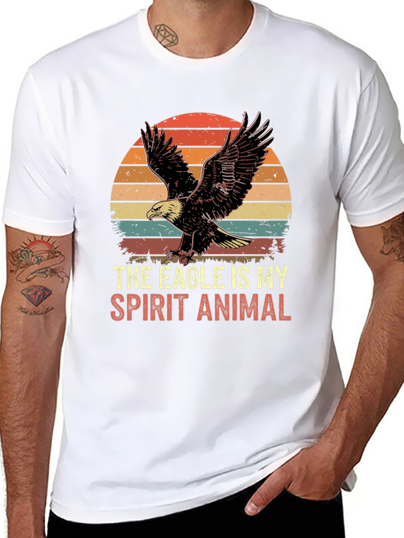 Eagle Spirit Animal Graphic T-Shirt