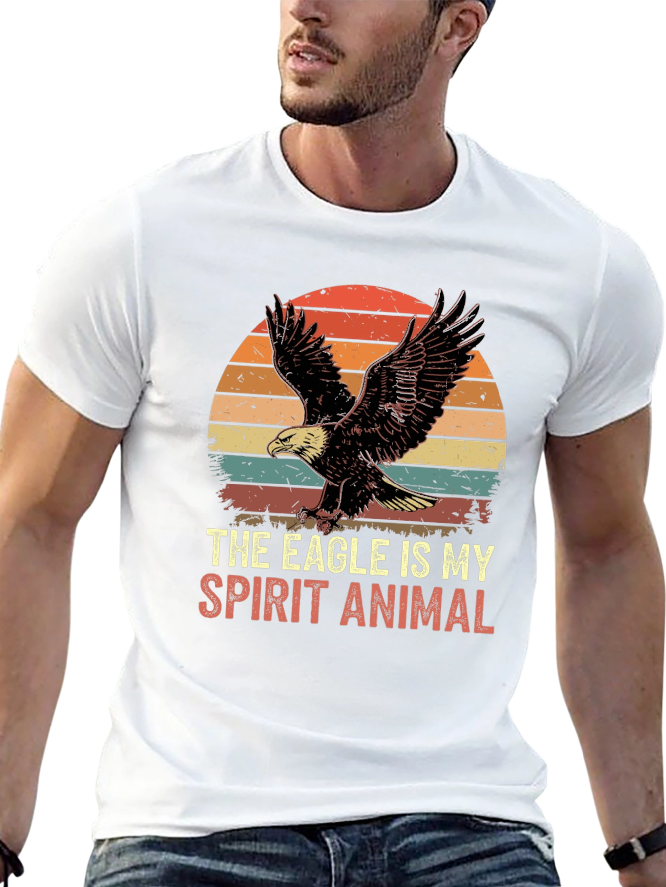 Eagle Spirit Animal Graphic T-Shirt