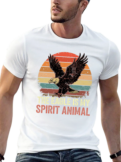Eagle Spirit Animal Graphic T-Shirt