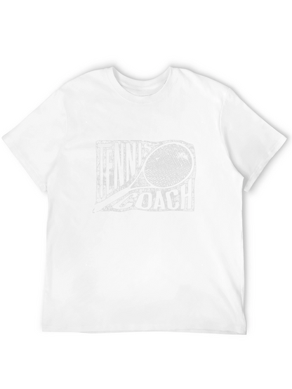 Tennis Coach Graphic T-Shirt