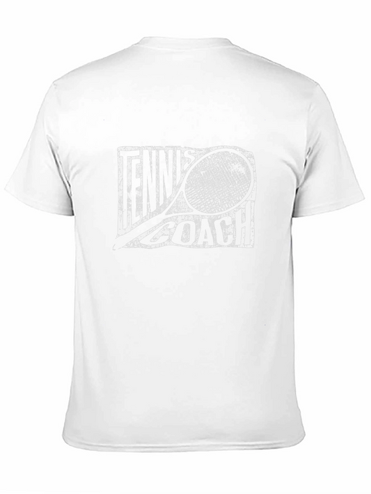 Tennis Coach Graphic T-Shirt