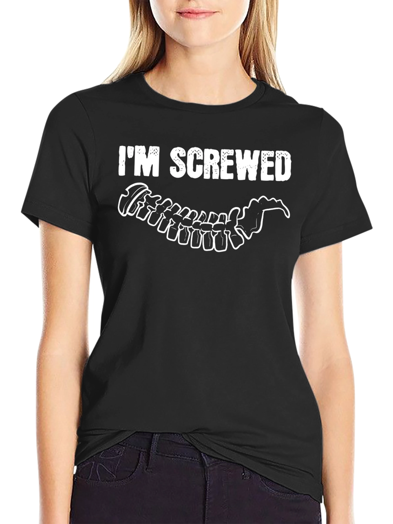 Im Screwed Spine T-Shirt
