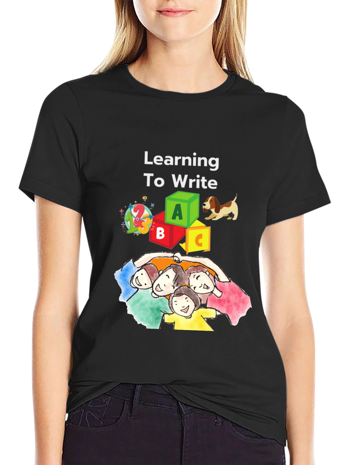 Learning To Write Kids T-Shirt