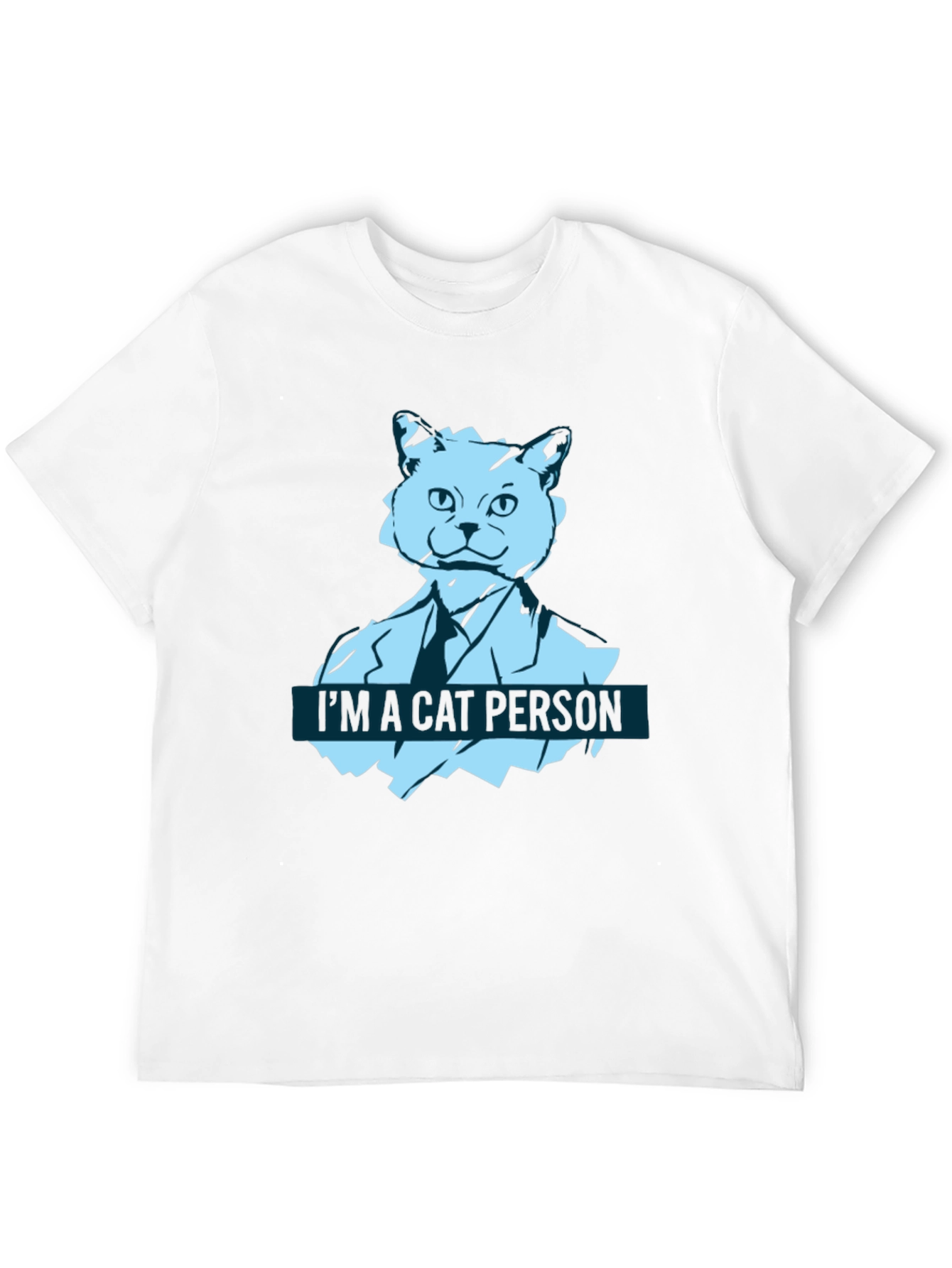Im a Cat Person T-Shirt - Black