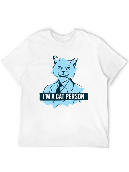 Im a Cat Person T-Shirt - Black