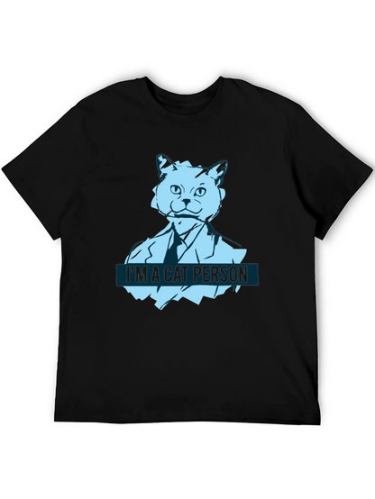 Im a Cat Person T-Shirt - Black