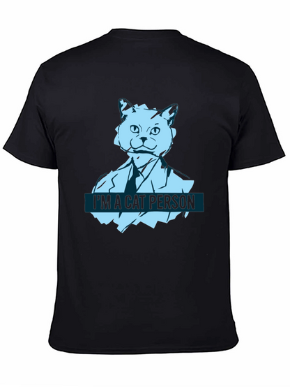 Im a Cat Person T-Shirt - Black