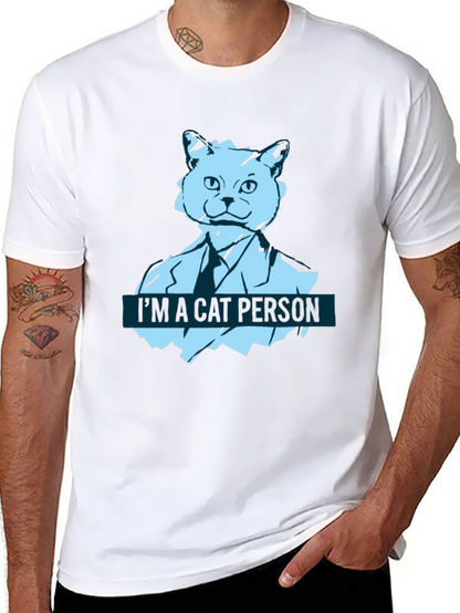 Im a Cat Person T-Shirt - Black