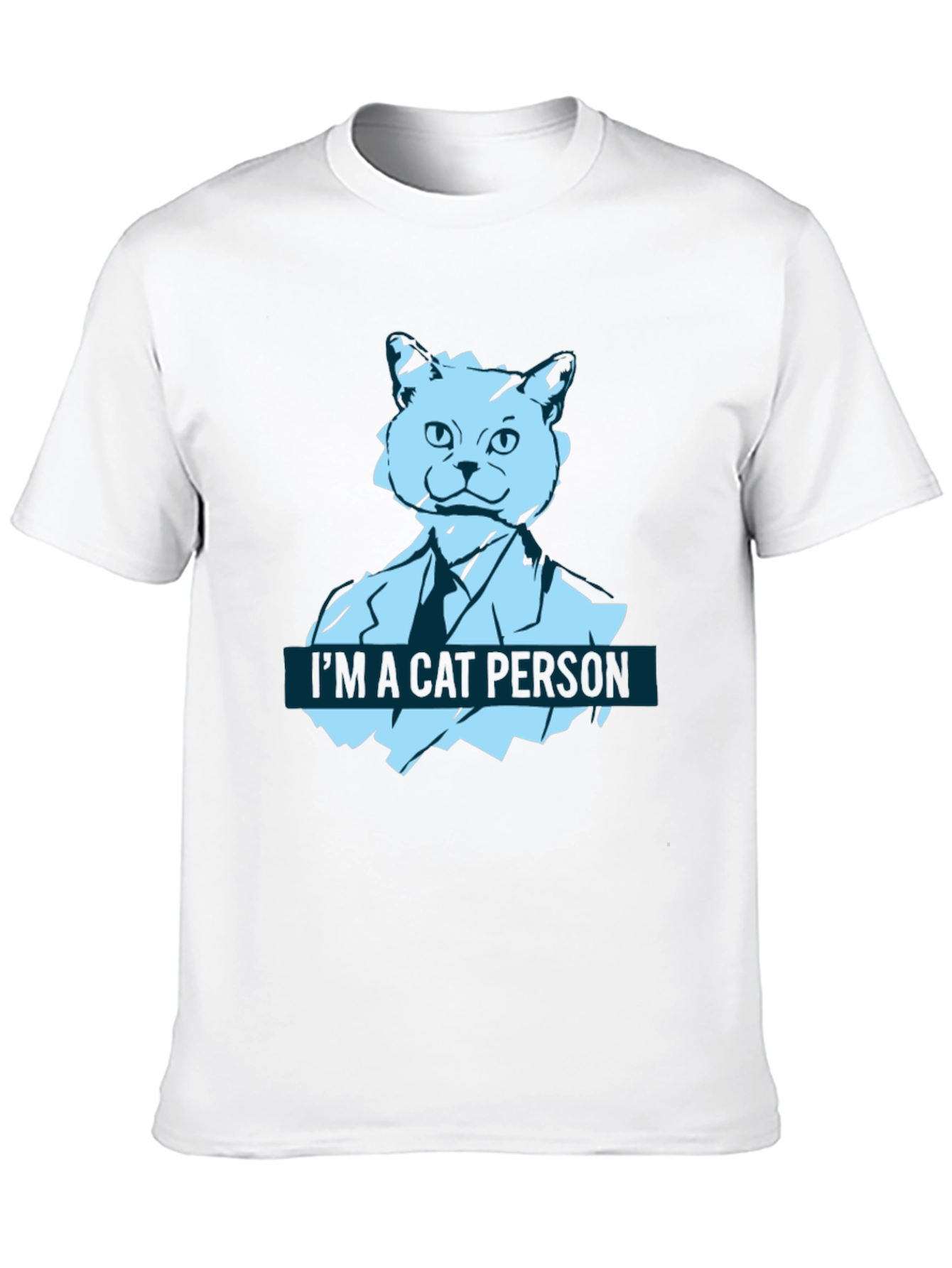 Im a Cat Person T-Shirt - Black