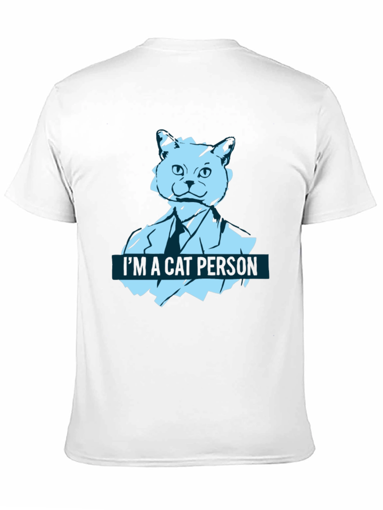 Im a Cat Person T-Shirt - Black