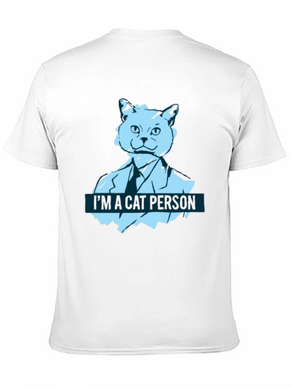 Im a Cat Person T-Shirt - Black