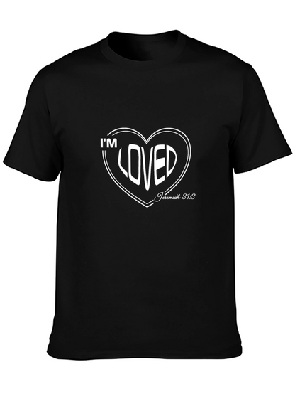 IM Loved Jeremiah 31:3 Christian T-Shirt