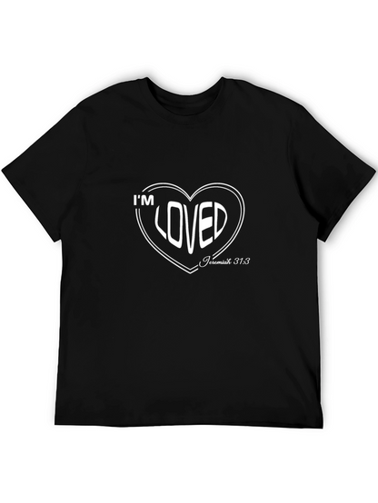 IM Loved Jeremiah 31:3 Christian T-Shirt