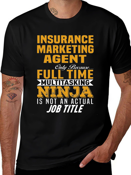 Insurance Marketing Ninja T-Shirt