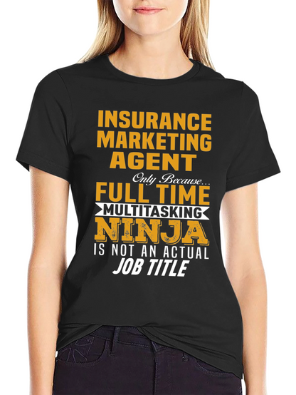 Insurance Marketing Ninja T-Shirt