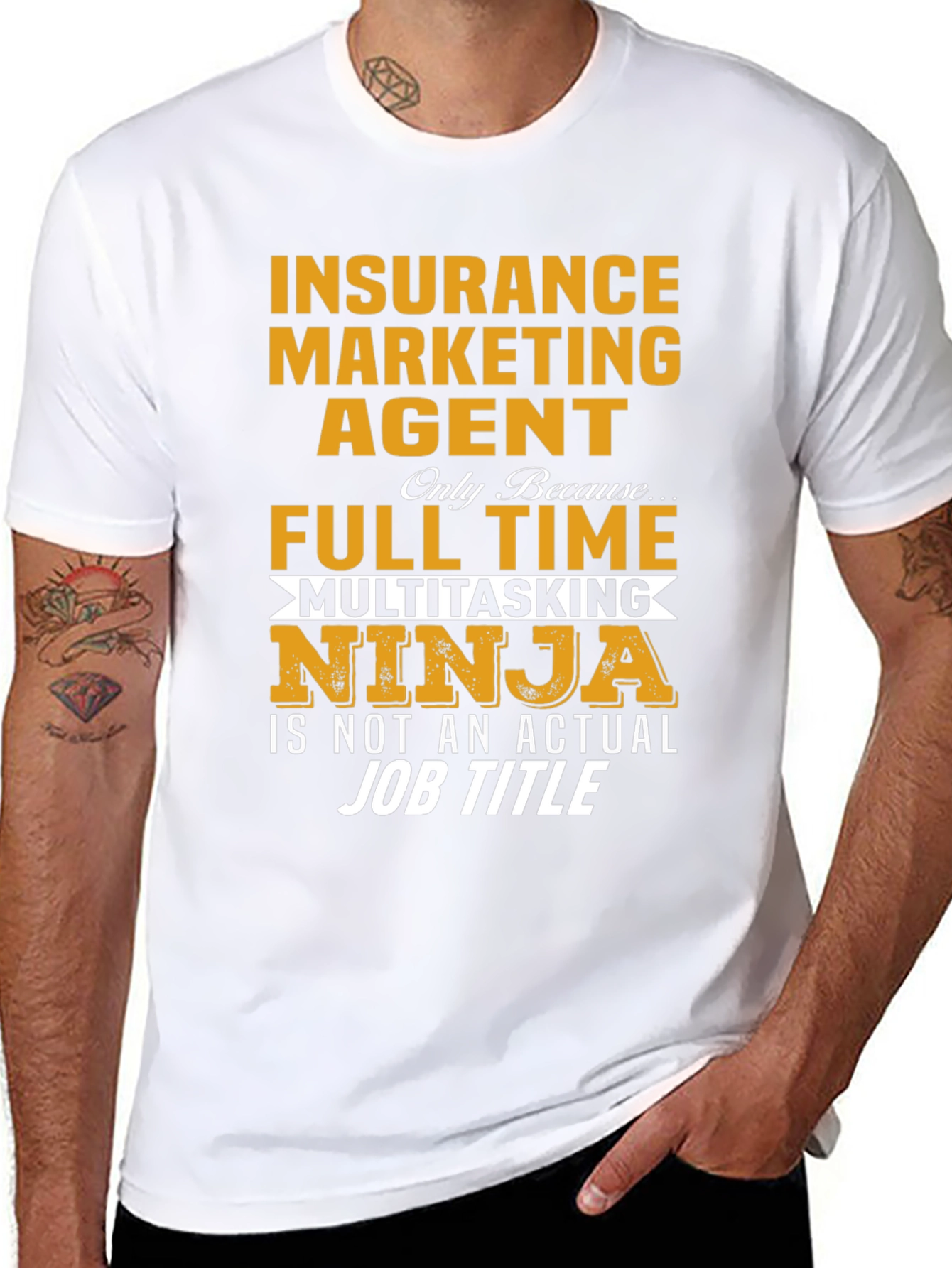 Insurance Marketing Ninja T-Shirt