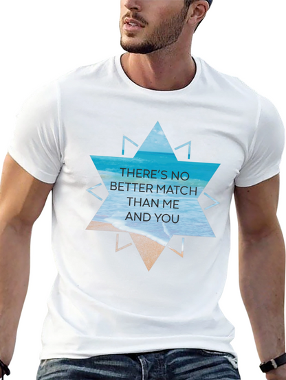 Beach Vibes Graphic Tee - Theres No Better Match