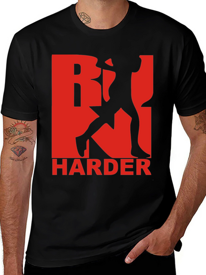 Run Harder Graphic T-Shirt - Athletic Training Tee