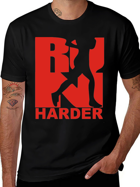 Run Harder Graphic T-Shirt - Athletic Training Tee