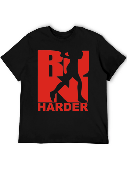 Run Harder Graphic T-Shirt - Athletic Training Tee