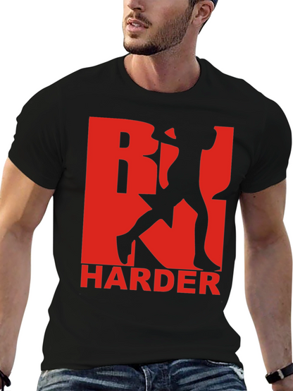 Run Harder Graphic T-Shirt - Athletic Training Tee