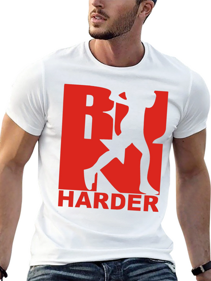 Run Harder Graphic T-Shirt - Athletic Training Tee